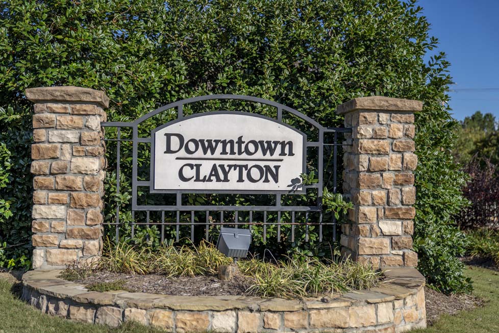 Clayton, NC Downtown Sign